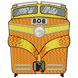 Trains Embroidery Design 12 Trains Embroidery Design 12